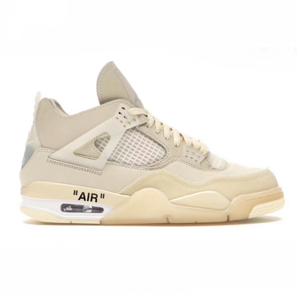 Off-White X Nike Air Jordan 4 “Sail” SS20